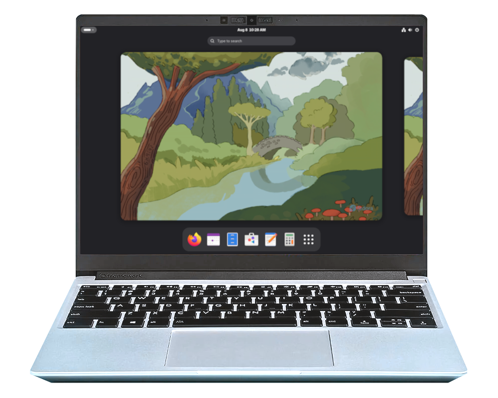 Captura de tela do Fedora Silverblue